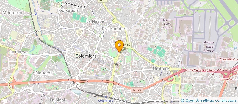 localisation de l'entreprise YOUE FIRST LES ENFANTS D'ABORD à COLOMIERS
