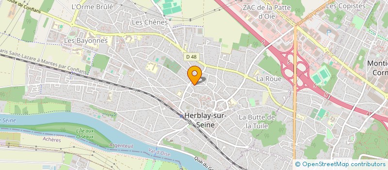 localisation de l'entreprise YOUEGOS à HERBLAY-SUR-SEINE