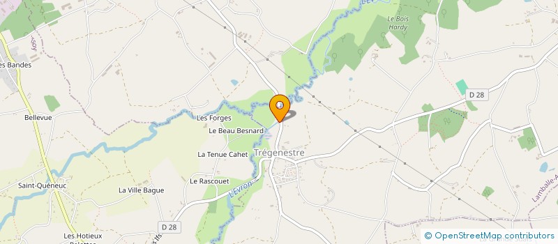 localisation de l'entreprise YOUENN ELEC à LAMBALLE-ARMOR