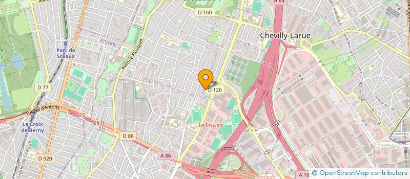 localisation de l'entreprise YOUFNA COIFFURE  CHEVILLY-LARUE