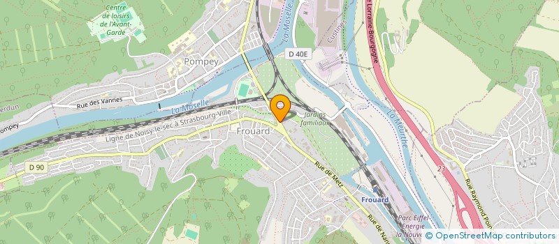 localisation de l'entreprise YOUGOS MARKET  FROUARD