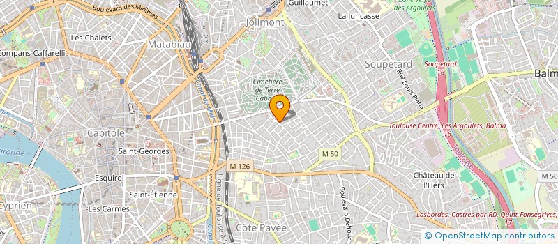 localisation de l'entreprise YOUGOSLAVIA à TOULOUSE