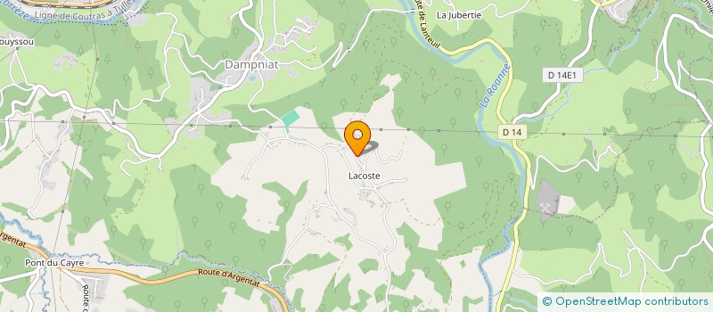 localisation de l'entreprise YOUKA  DAMPNIAT