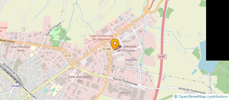 localisation de l'entreprise YOUKO à CHOLET
