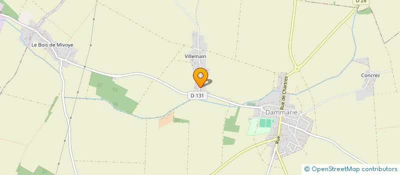 localisation de l'entreprise YOUL à DAMMARIE