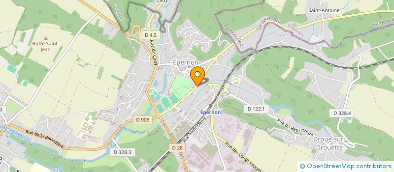 localisation de l'entreprise YOUL à EPERNON