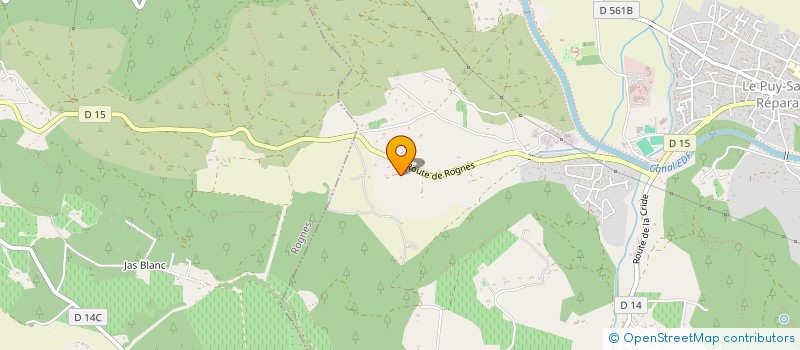 localisation de l'entreprise YOULEUH RECORDS  LE PUY-SAINTE-REPARADE