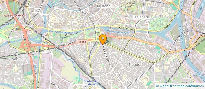 localisation de l'entreprise YOULOC à STRASBOURG