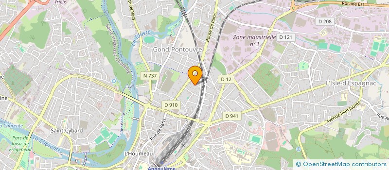 localisation de l'entreprise YOUMA CONSEIL  GOND-PONTOUVRE