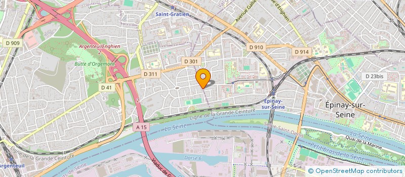 localisation de l'entreprise YOUMAF DRIVER  ARGENTEUIL