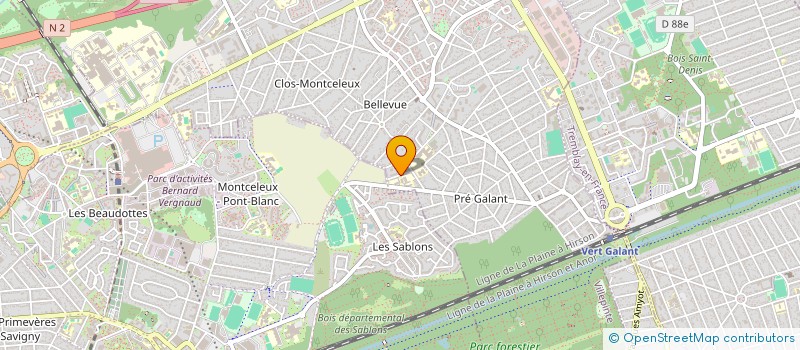 localisation de l'entreprise YOUMANITY PROJECT ( YOUMANITY ) à VILLEPINTE