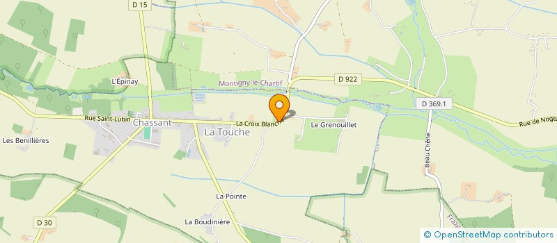 localisation de l'entreprise YOUMANUP à CHASSANT