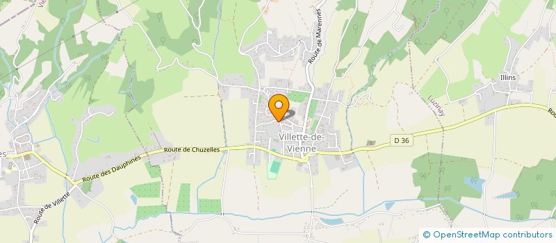 localisation de l'entreprise YOUME  VILLETTE-DE-VIENNE