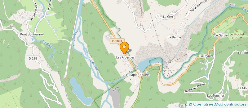 localisation de l'entreprise YOUME  LE BOURG-D'OISANS