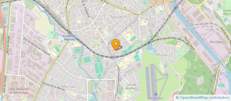 localisation de l'entreprise YOUME à STRASBOURG