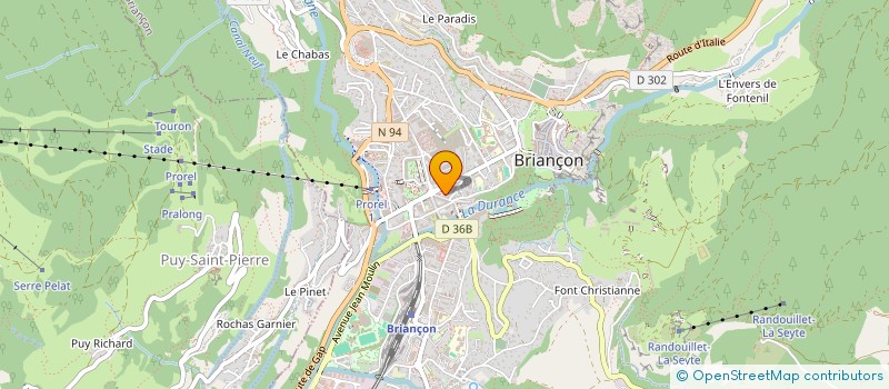 localisation de l'entreprise YOUMI GELATI à BRIANCON