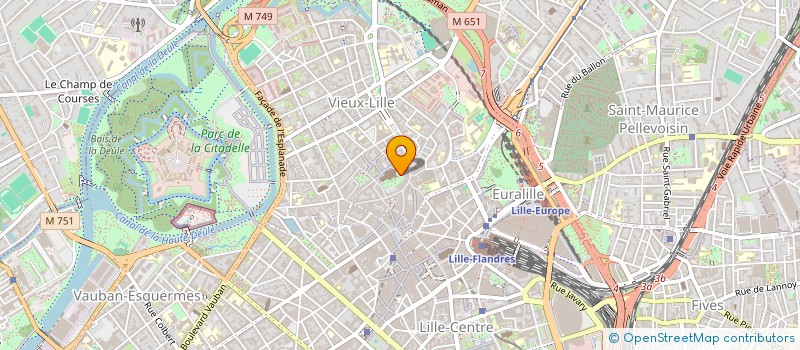 localisation de l'entreprise YOUMREM & CIE à LILLE