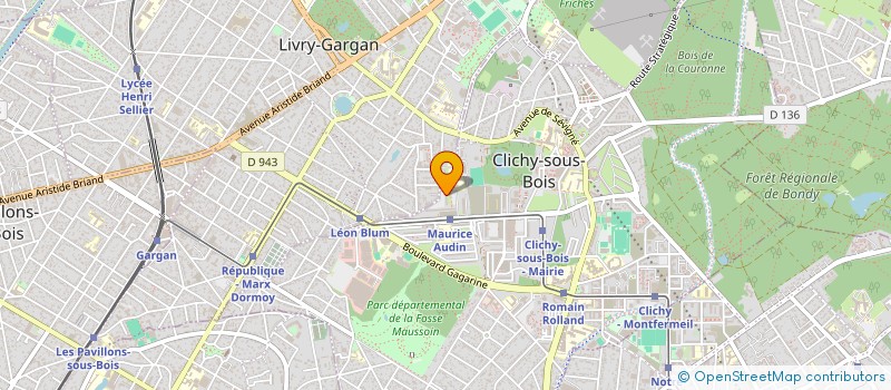 localisation de l'entreprise YOUN RENT & TRADE TRUCKS à CLICHY-SOUS-BOIS