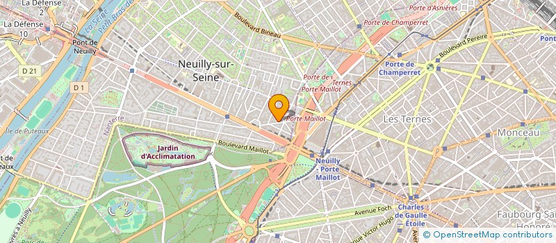 localisation de l'entreprise YOUNA à NEUILLY-SUR-SEINE