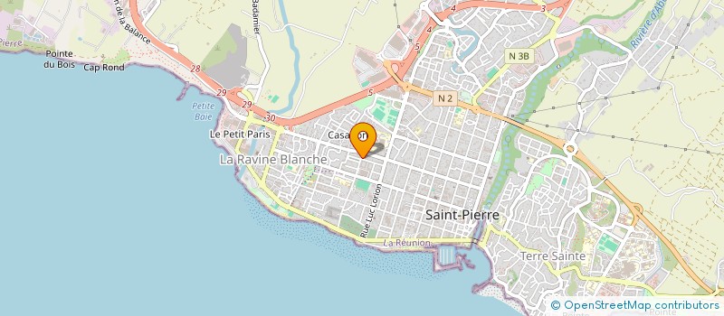 localisation de l'entreprise YOUNA à SAINT-PIERRE