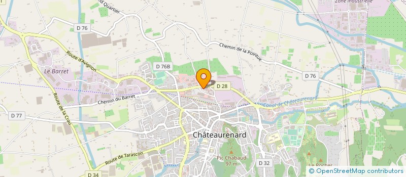 localisation de l'entreprise YOUNAPRIM à CHATEAURENARD