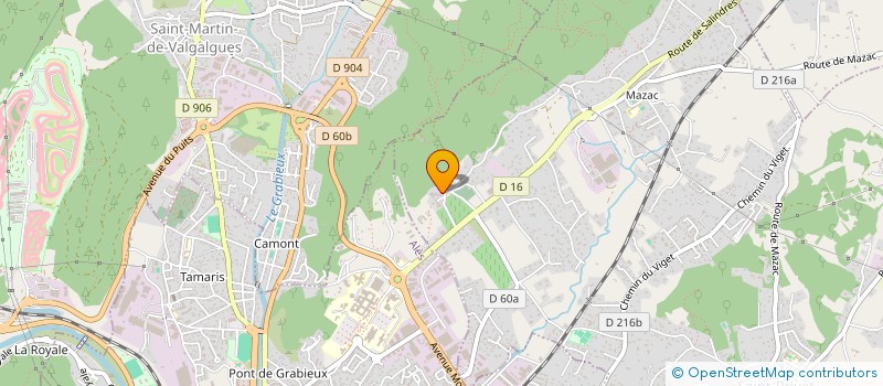 localisation de l'entreprise YOUNAU à SAINT-PRIVAT-DES-VIEUX