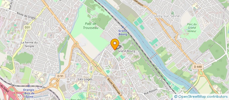 localisation de l'entreprise YOUNAWA  EVRY-COURCOURONNES