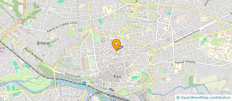 localisation de l'entreprise YOUNB RENOVATION à PAU