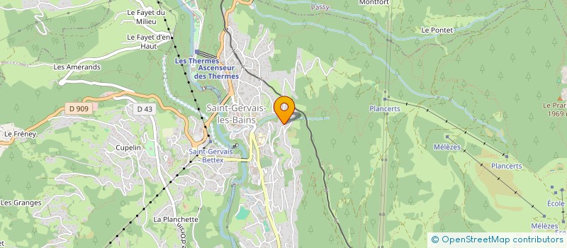 localisation de l'entreprise YOUNE  SAINT-GERVAIS-LES-BAINS