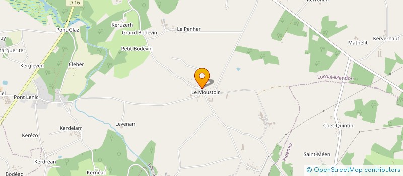 localisation de l'entreprise YOUNE MERE ET FILLE  LOCOAL-MENDON