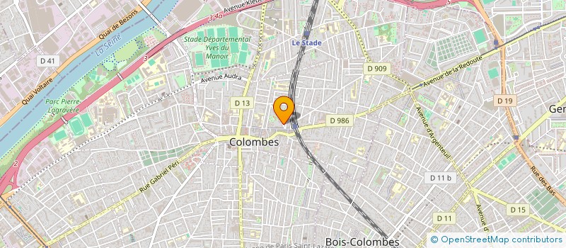 localisation de l'entreprise YOUNES  COLOMBES