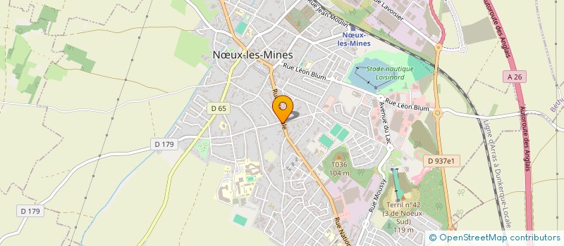 localisation de l'entreprise YOUNES FOOD  NUX-LES-MINES