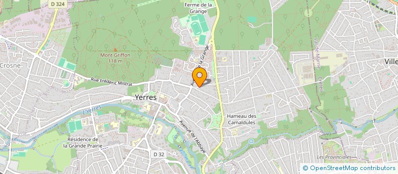 localisation de l'entreprise YOUNG DATA à YERRES