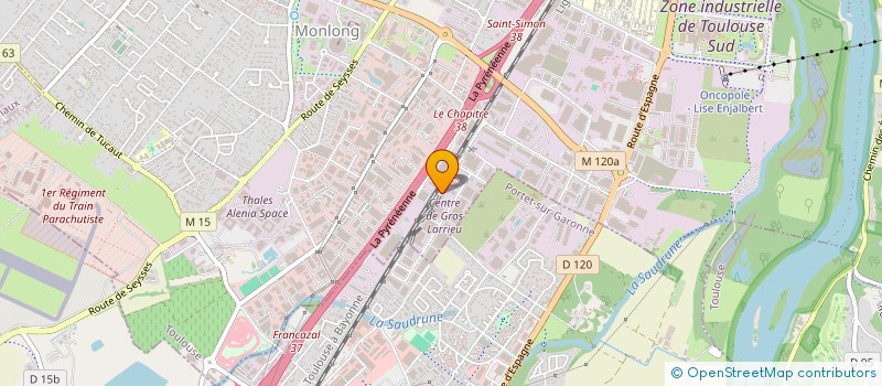 localisation de l'entreprise YOUNG ET SOEURS à TOULOUSE