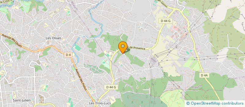 localisation de l'entreprise YOUNG LORDS ASSOCIATION  AUBAGNE