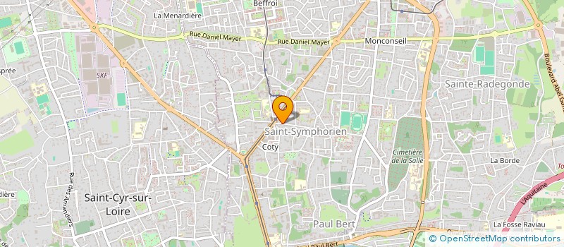 localisation de l'entreprise YOUNG NATION STUDIO  TOURS