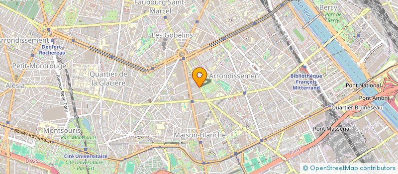 localisation de l'entreprise YOUNG ONE PARIS  PARIS