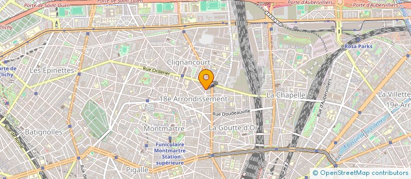 localisation de l'entreprise YOUNG STAR  PARIS