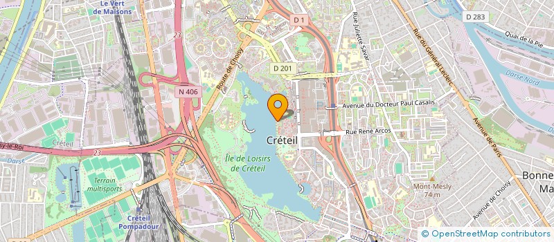 localisation de l'entreprise YOUNG WISE  CRETEIL