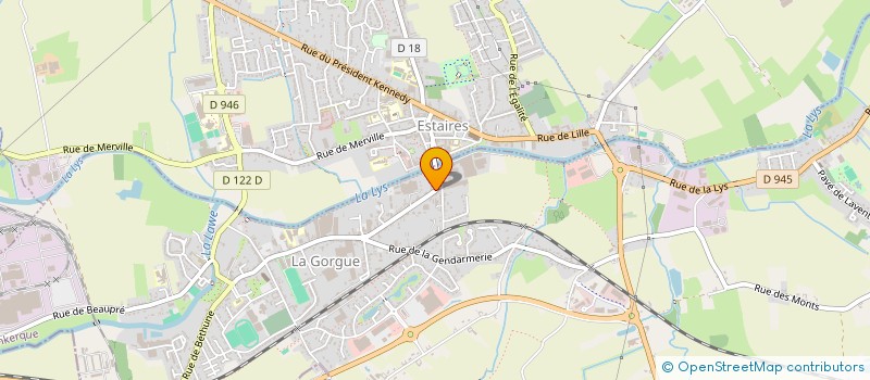 localisation de l'entreprise YOUNGERCAR  LA GORGUE