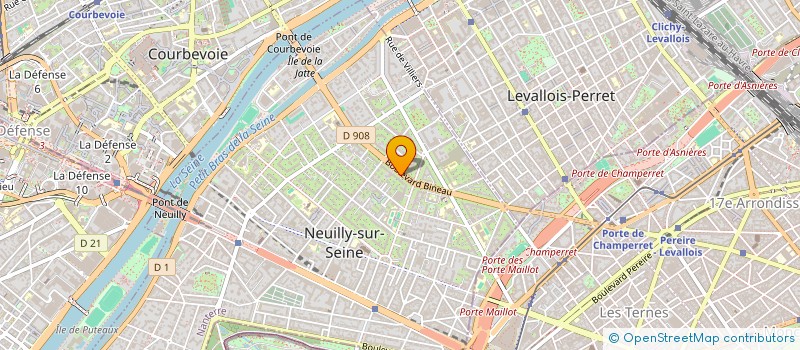 localisation de l'entreprise YOUNIC à NEUILLY-SUR-SEINE