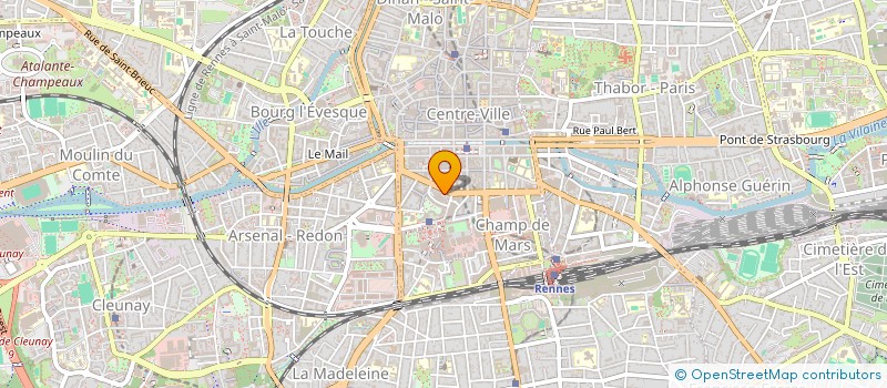 localisation de l'entreprise YOUNIGHT BY VICARTEM  RENNES