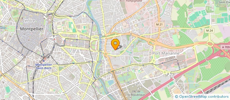 localisation de l'entreprise YOUNISO.PRO FERMETURES à MONTPELLIER