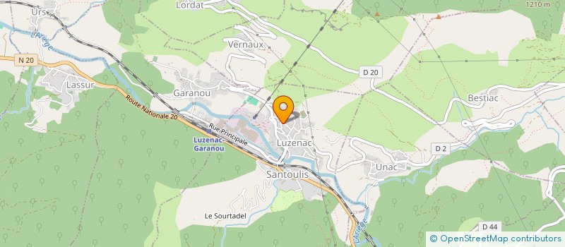 localisation de l'entreprise YOUNITED LTD à LUZENAC