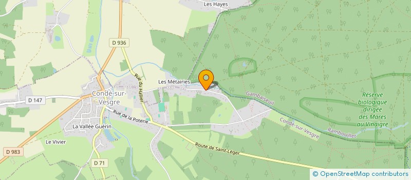 localisation de l'entreprise YOUNIX NETWORKS  CONDE-SUR-VESGRE