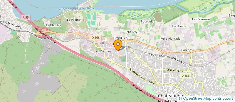 localisation de l'entreprise YOUNSCAR  CHATEAUNEUF-LES-MARTIGUES