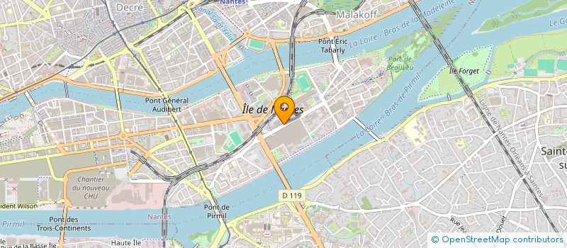 localisation de l'entreprise YOUNUP à NANTES
