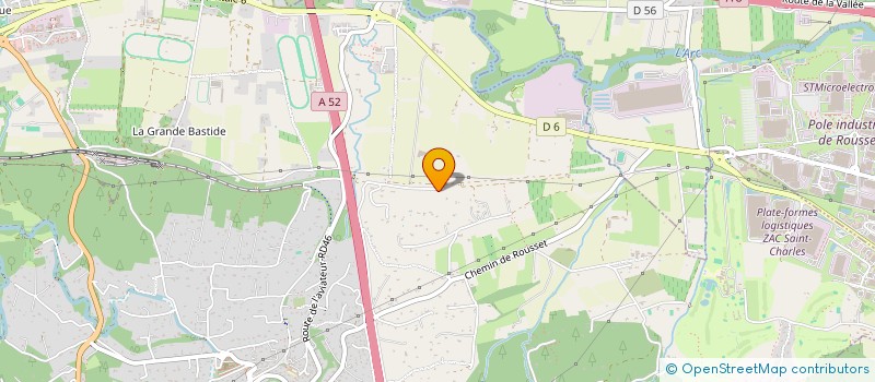 localisation de l'entreprise YOUONLINE  FUVEAU