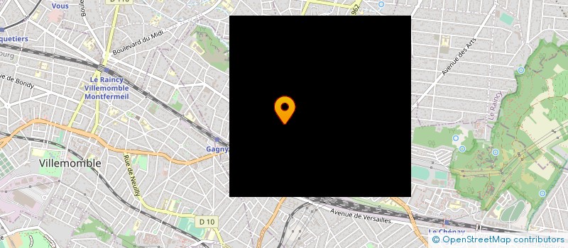 localisation de l'entreprise YOUPI SPORTS à GAGNY