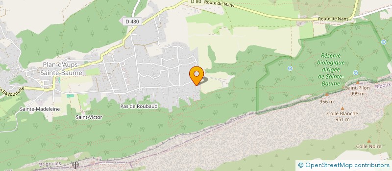 localisation de l'entreprise YOUPI TERRE  PLAN-D'AUPS-SAINTE-BAUME